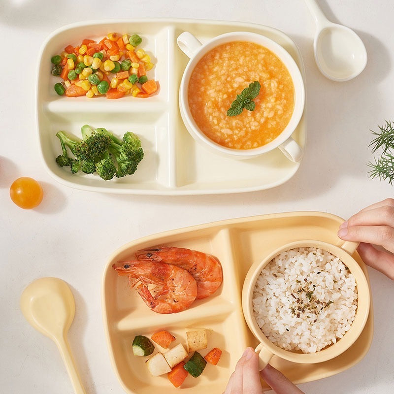 Cream Versatile 3-Piece Tableware Set