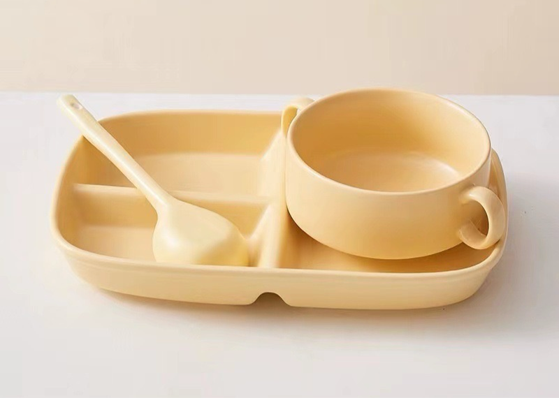 Cream Versatile 3-Piece Tableware Set