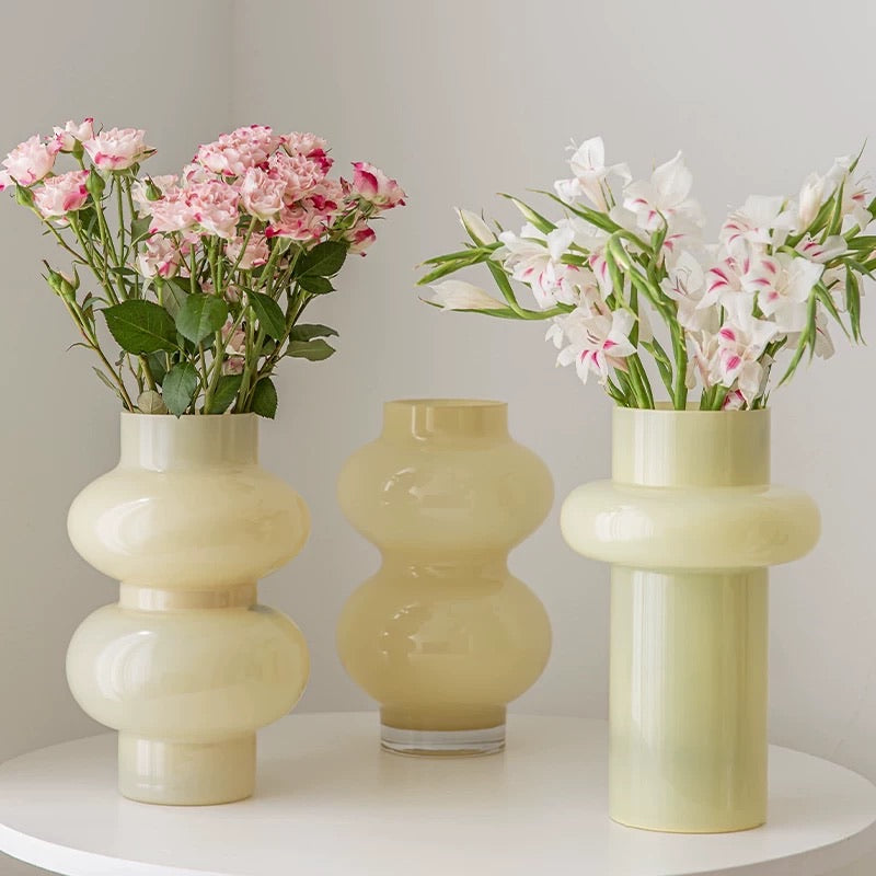 Modern Wavy Ceramic Vase