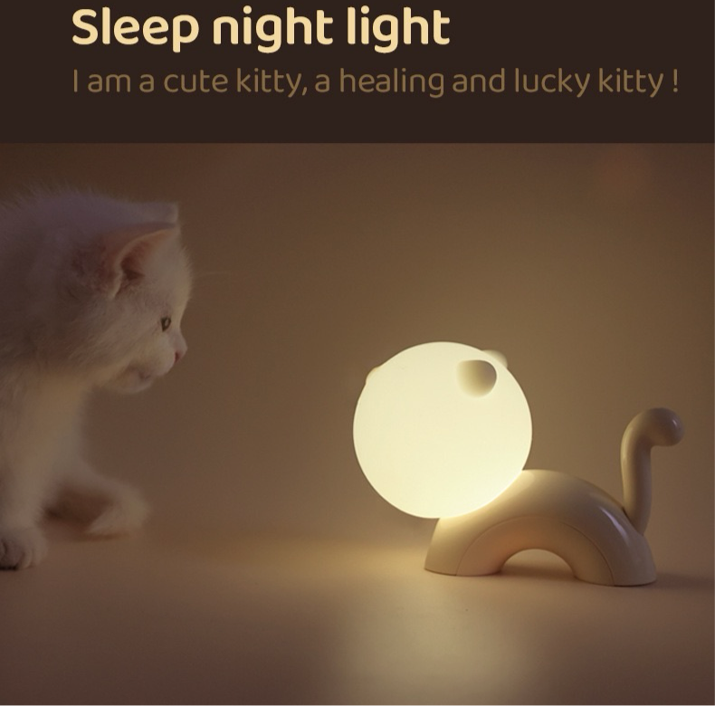 Cat Sleep Companion Night Light