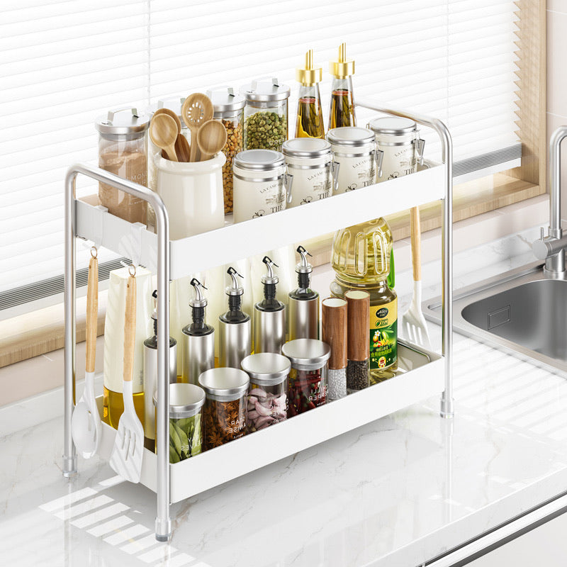 Stainless Steel Kitchen Countertop Spice Rack