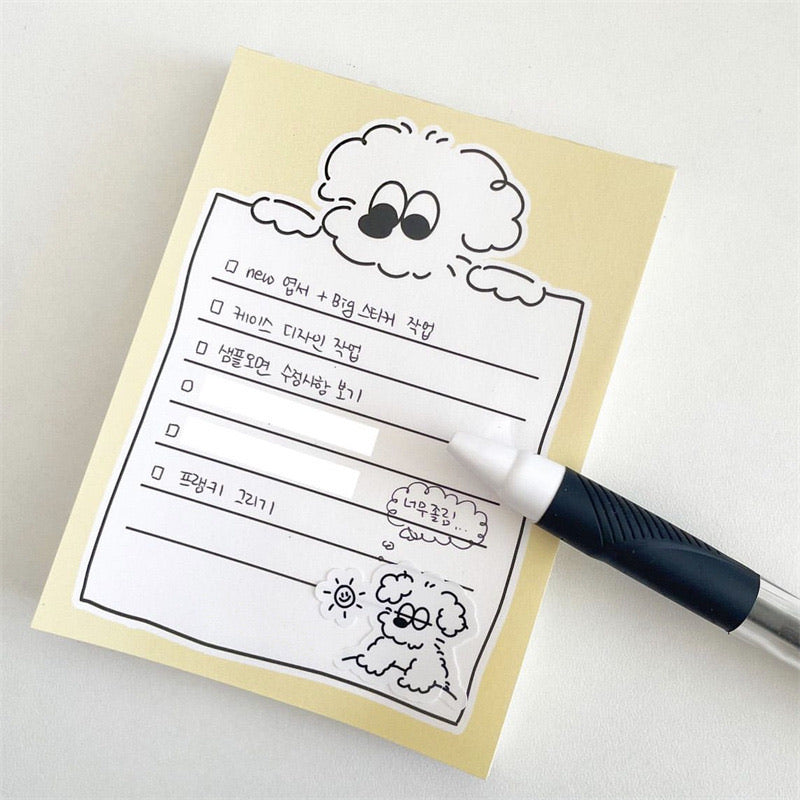 Korean Cute Cartoon Nots and Planner Series