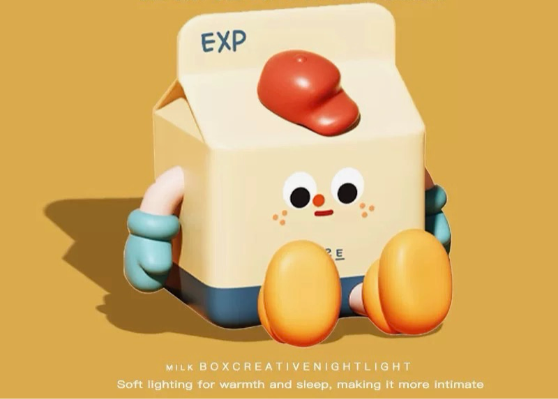 Milk Carton Night Light