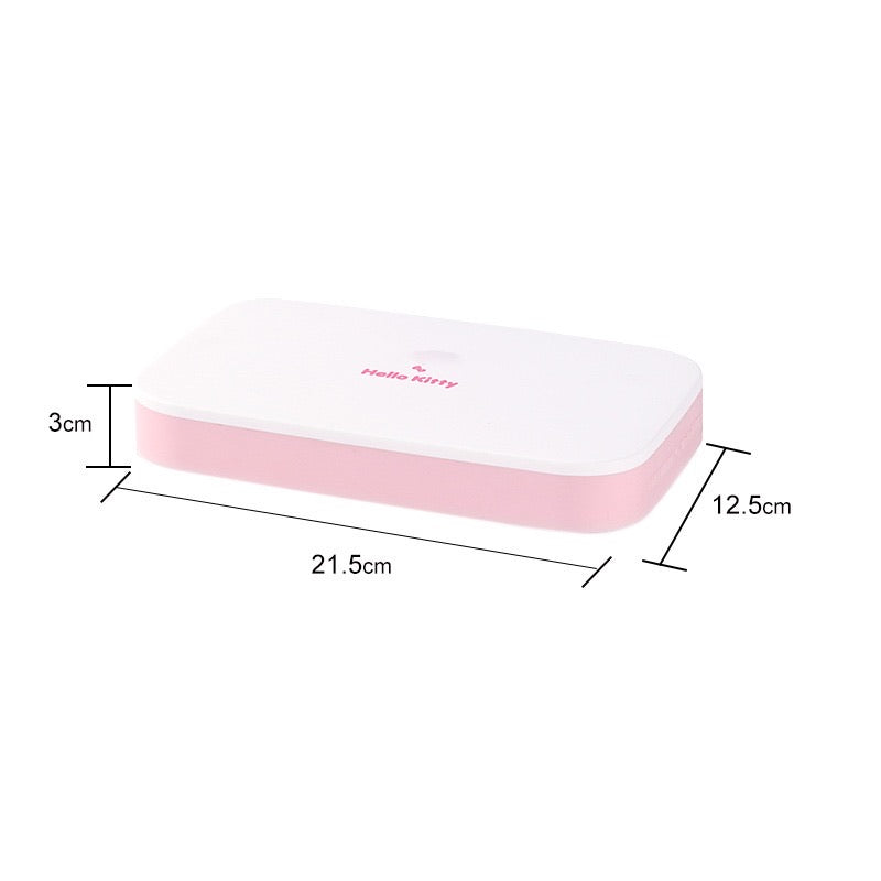 Hello Kitty Fun Ice Cube Tray & Storage Box Set (with Lid & Scoop)