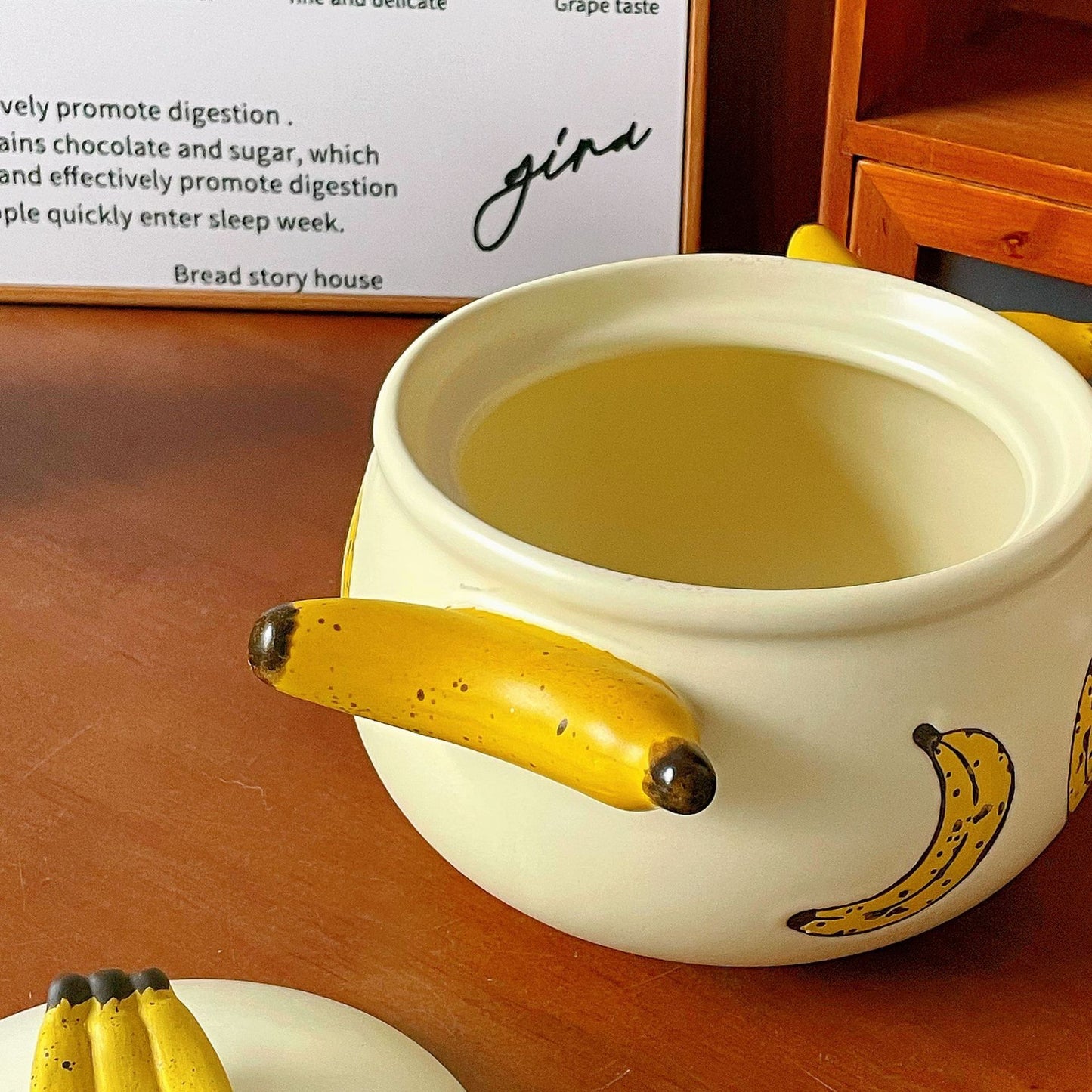 Handmade Banana Ceramic Clay Pot