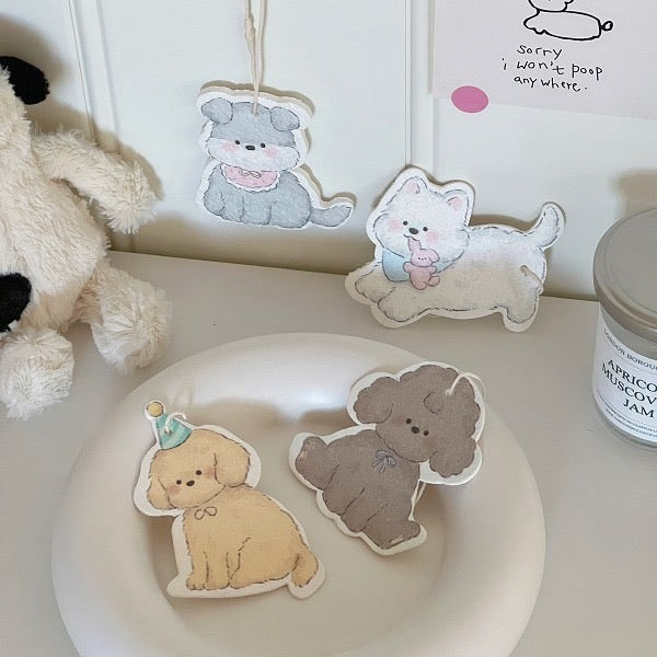 Cute Puppy Cellulose Sponge Dishcloth