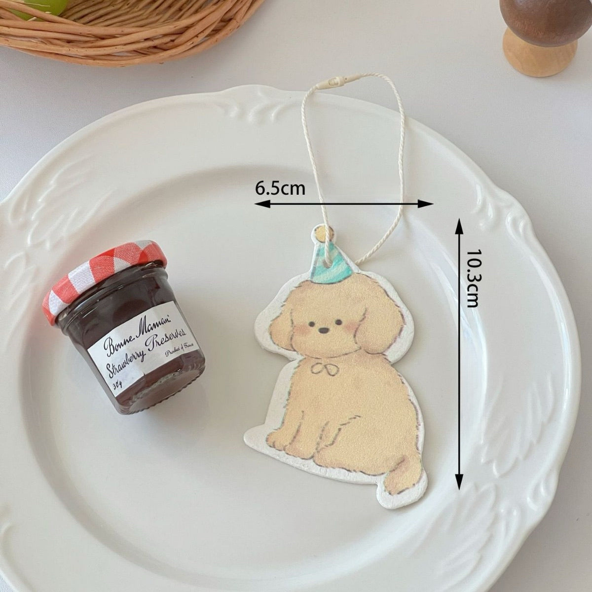 Cute Puppy Cellulose Sponge Dishcloth