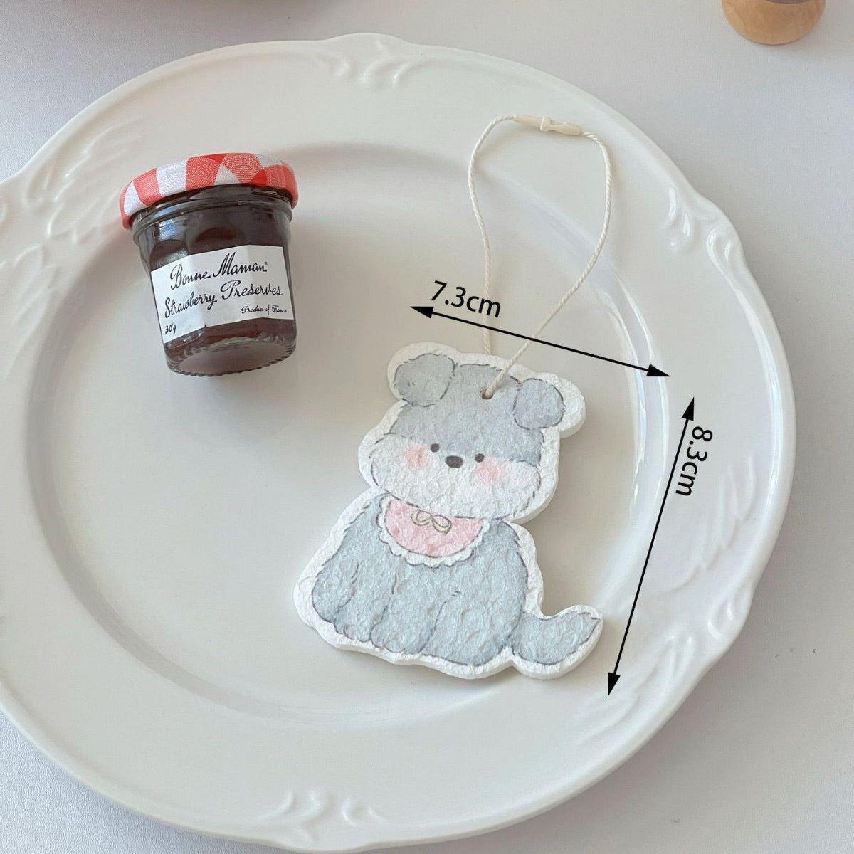 Cute Puppy Cellulose Sponge Dishcloth