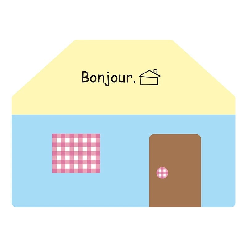 Korean-Style Dopamine French House Waterproof Table Mat