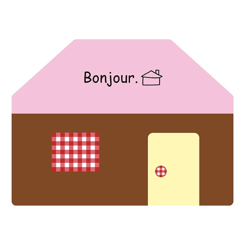 Korean-Style Dopamine French House Waterproof Table Mat