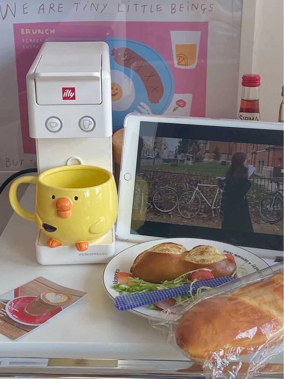 Cute Yellow Duck Ceramic Mug
