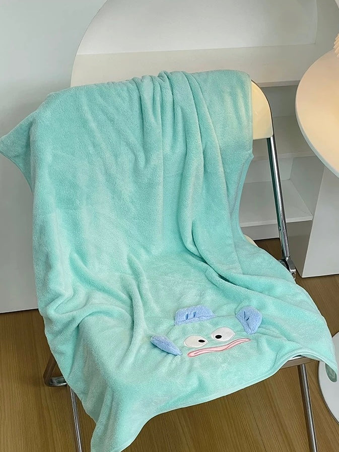 Clownfish Coral Fleece Bath Towel 3-Piece Set