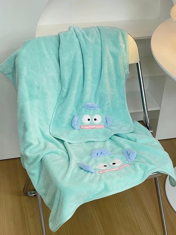 Clownfish Coral Fleece Bath Towel 3-Piece Set