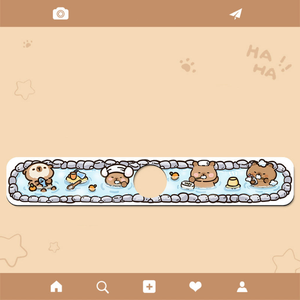 Capybara Faucet Water-Absorbing Mat