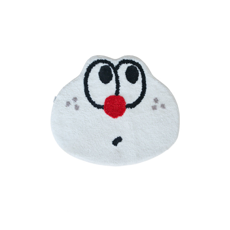 Cloud-Shaped Nap Time Flannel Plush Rug Set (2 Pieces)