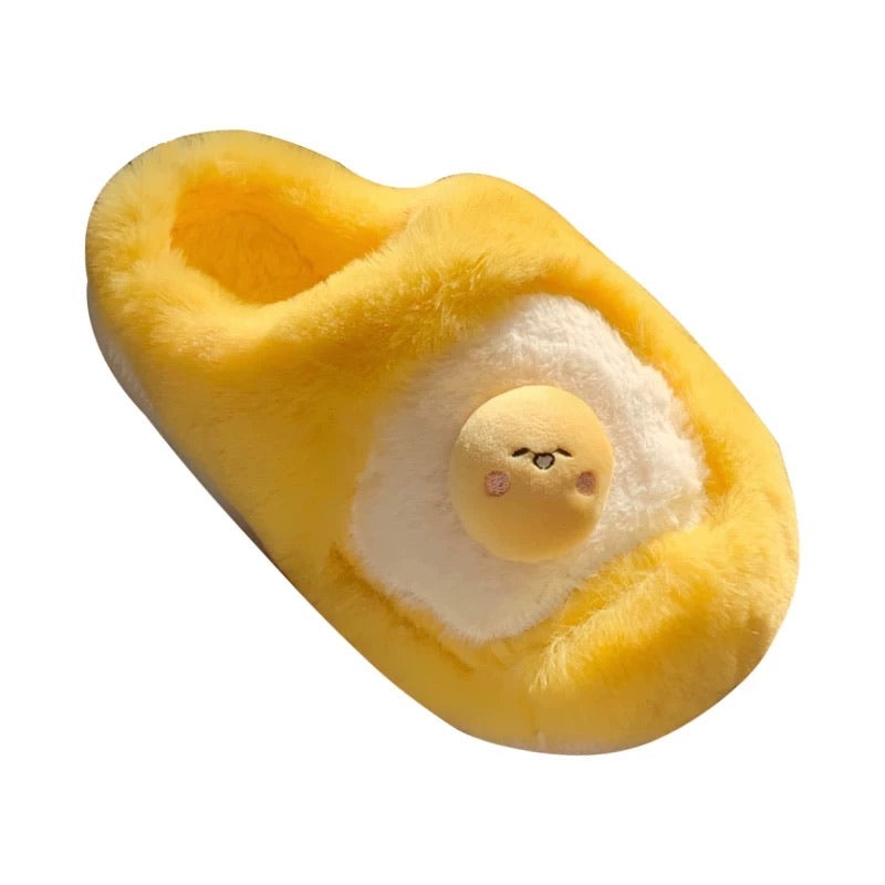 Gudetama Plush Slippers for Woman