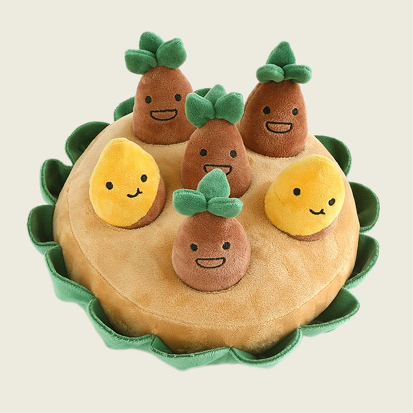 Korean Style Cute Sweet Potato Hide&Seek Pet Toys Set