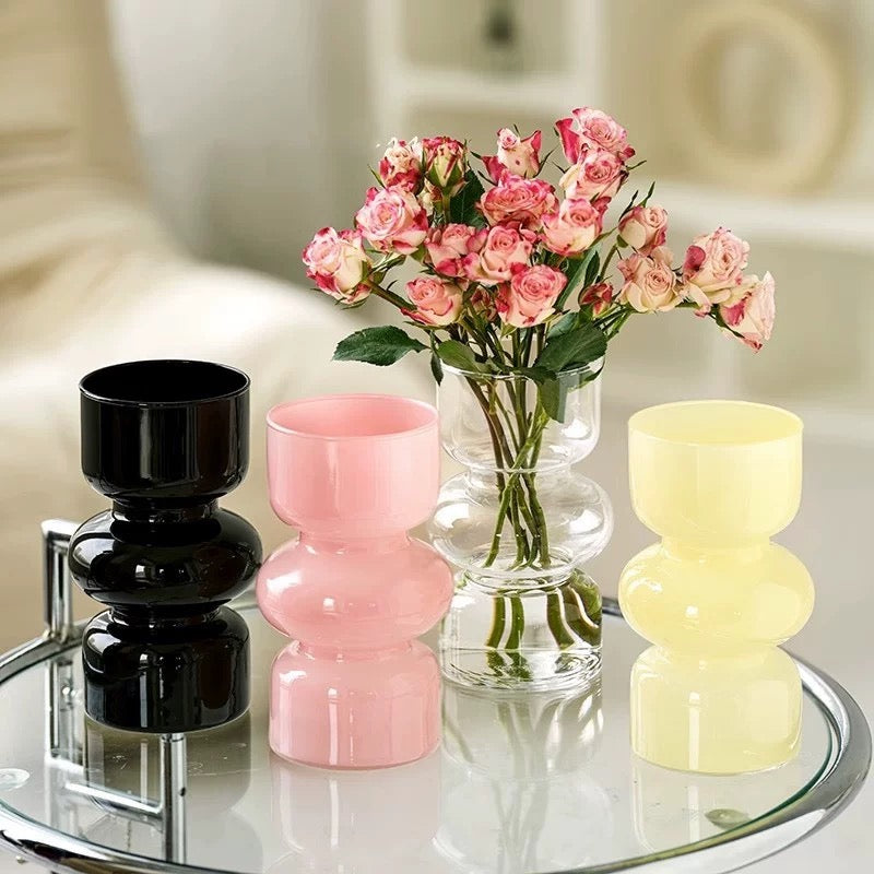 European Retro Artistic Glass Vase