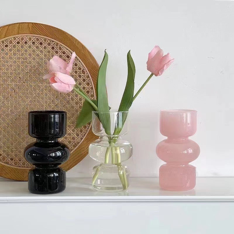 European Retro Artistic Glass Vase