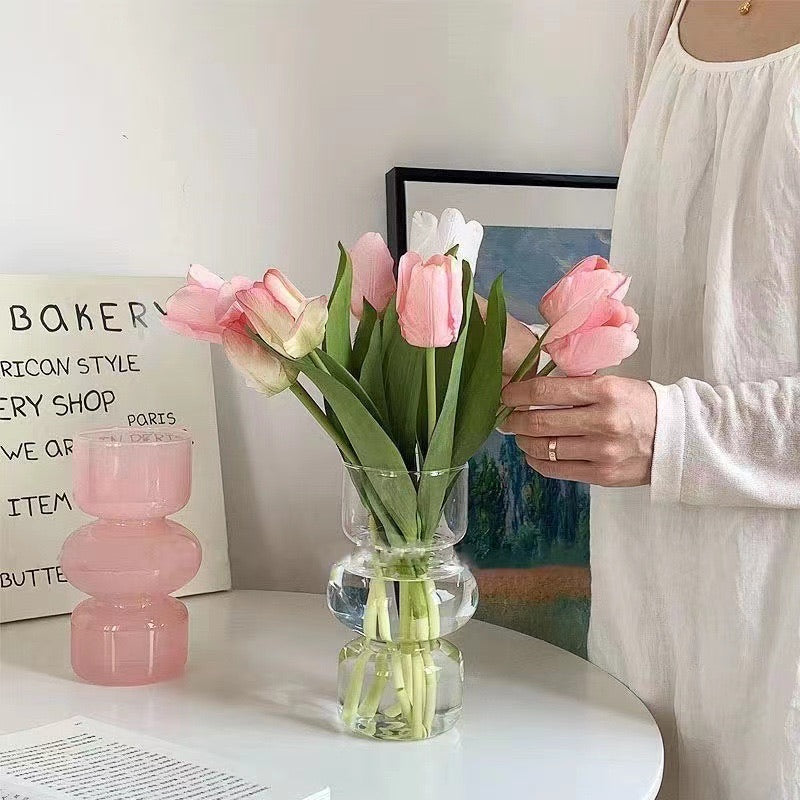 European Retro Artistic Glass Vase
