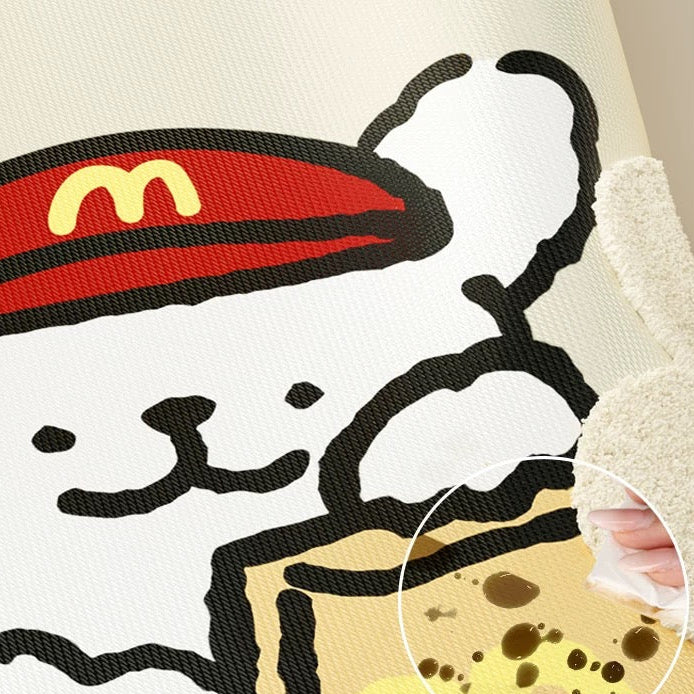 McDonald's Line-Art Dog Waterproof and Oilproof Apron