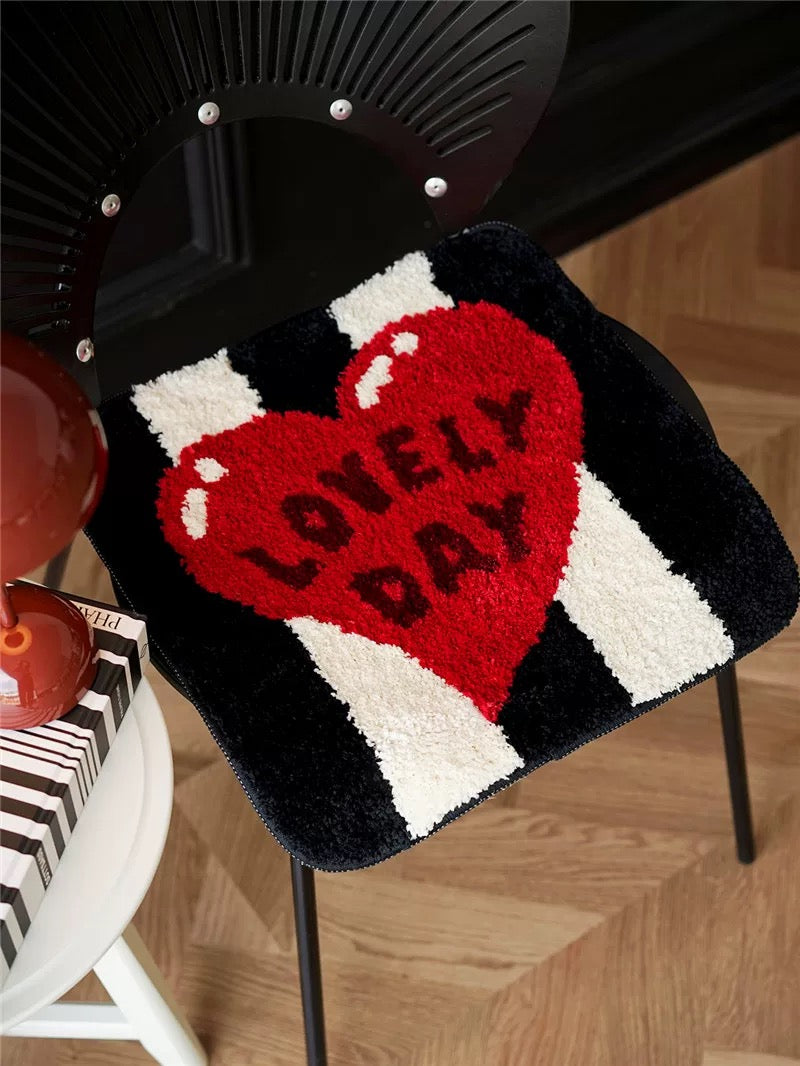 Vintage Velvet Upholstered Cushion