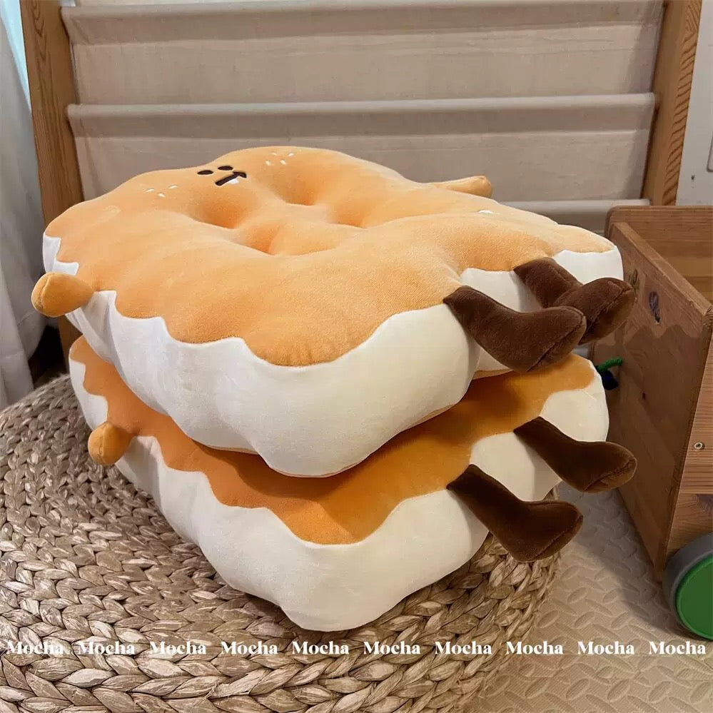 Biscuit Man Pillow Seat Cushion