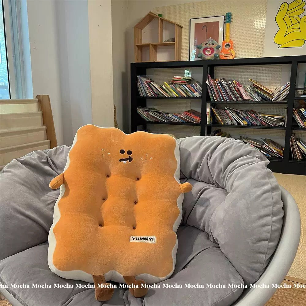 Biscuit Man Pillow Seat Cushion