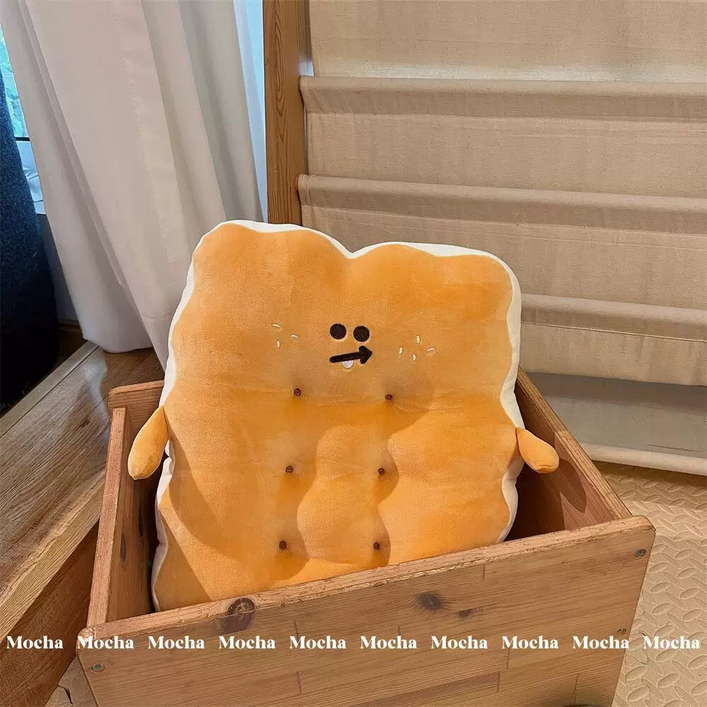 Biscuit Man Pillow Seat Cushion
