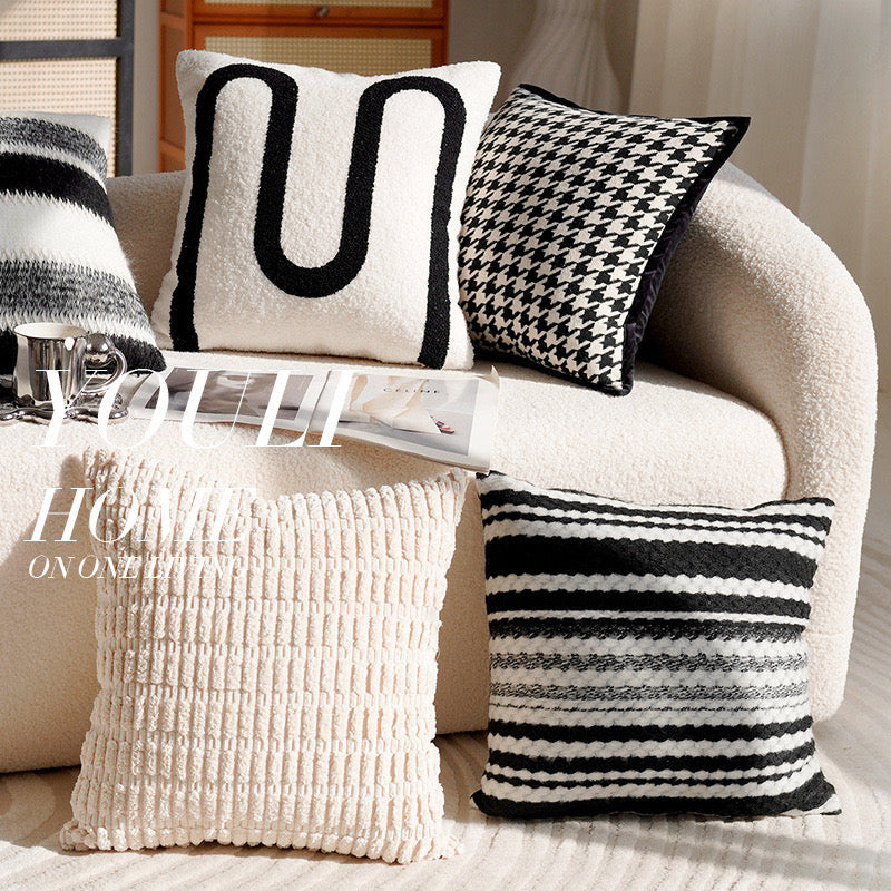 Modern Minimalist Luxury Pillow Cushion (Covers Only)
