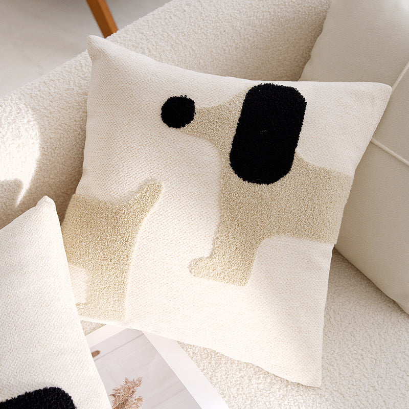 Simple and Cute Dachshund Pillow Cushion (Covers Only)