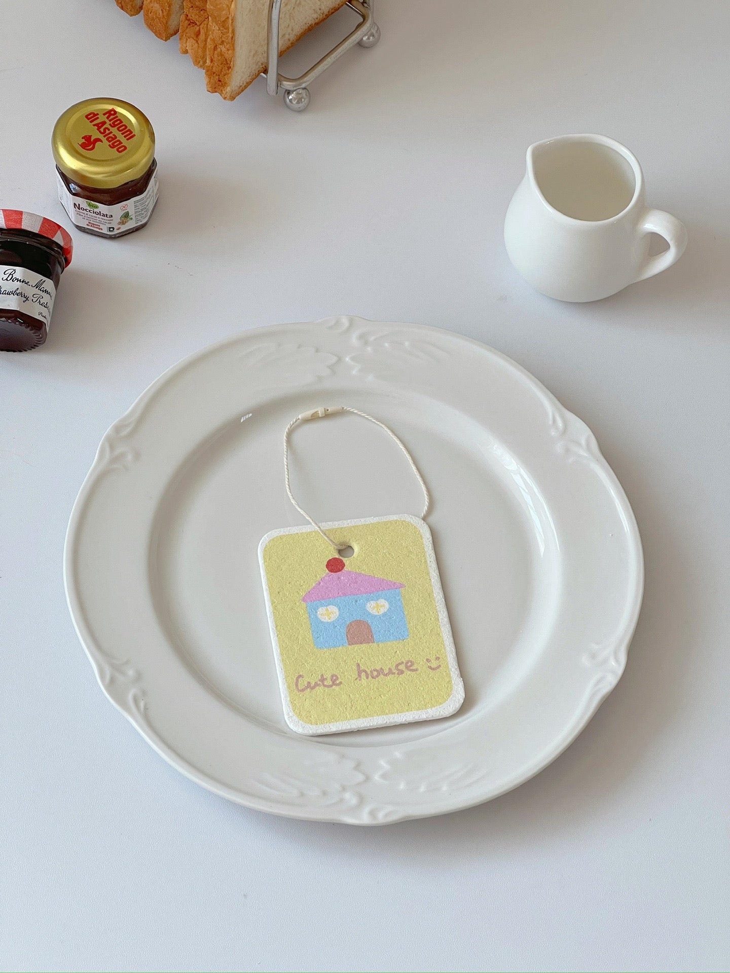 Cute Cartoon Wood Pulp Sponge Wipes