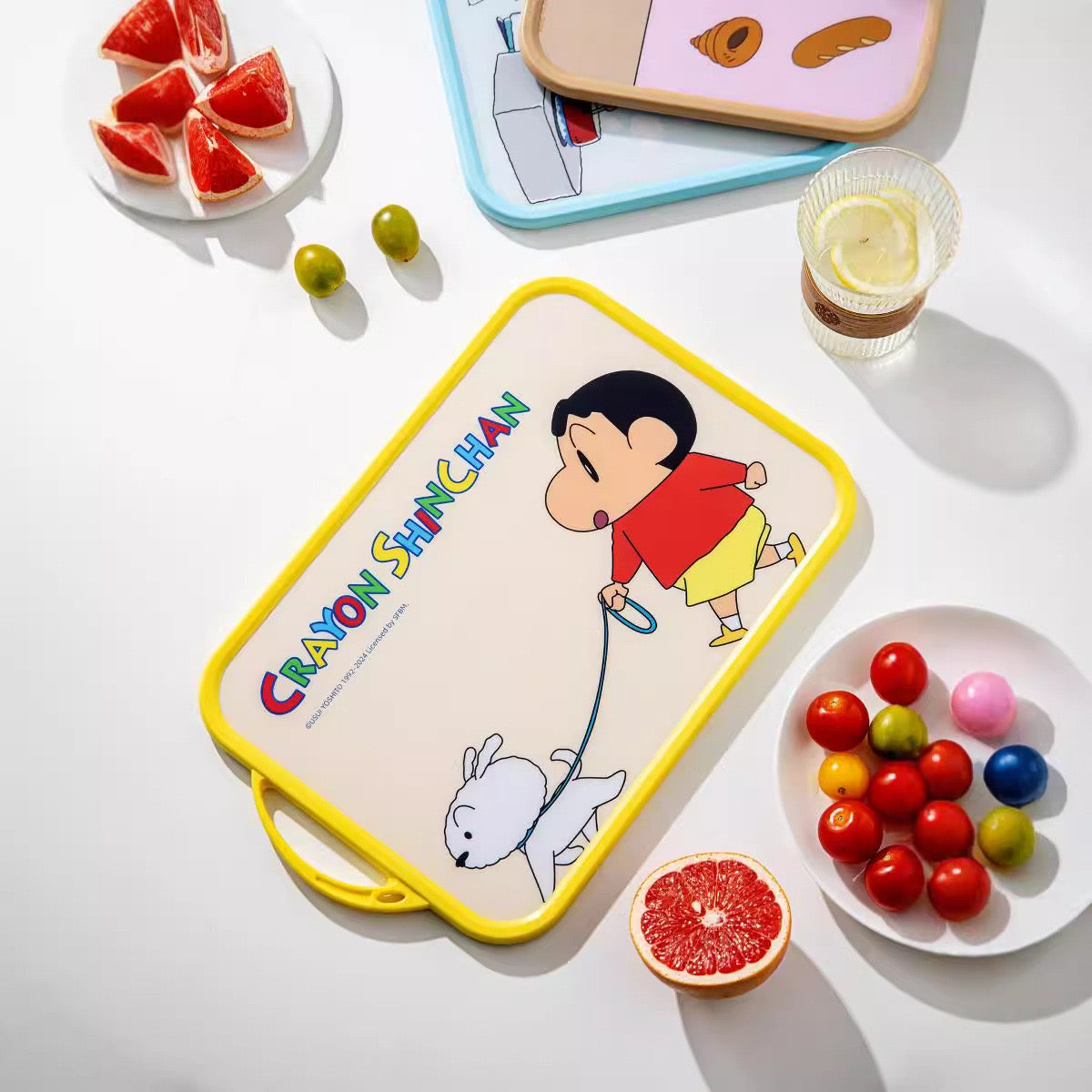 Crayon Shin-chan Cartoon Double-Sided Cutting Board