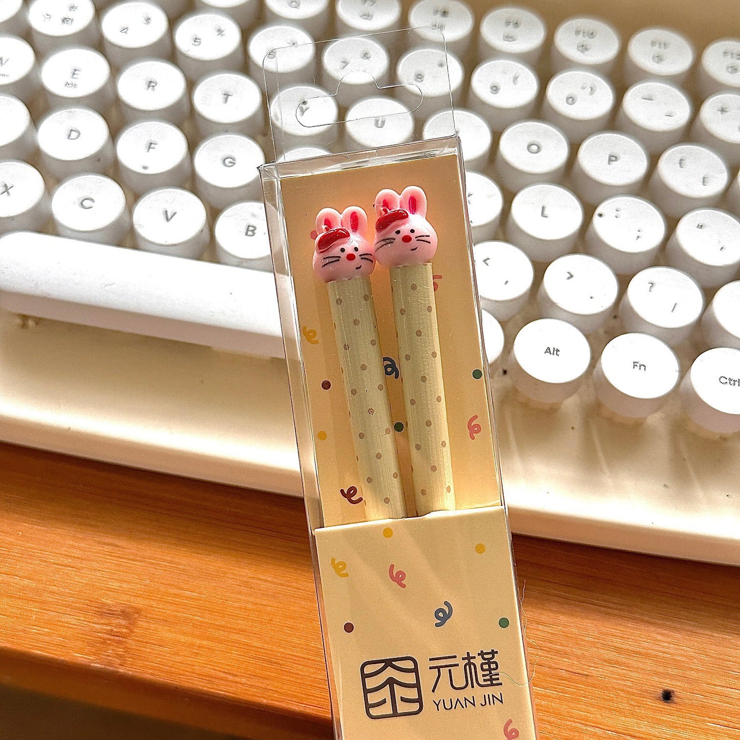 Cartoon Animal Bamboo Chopsticks (1 Pair)