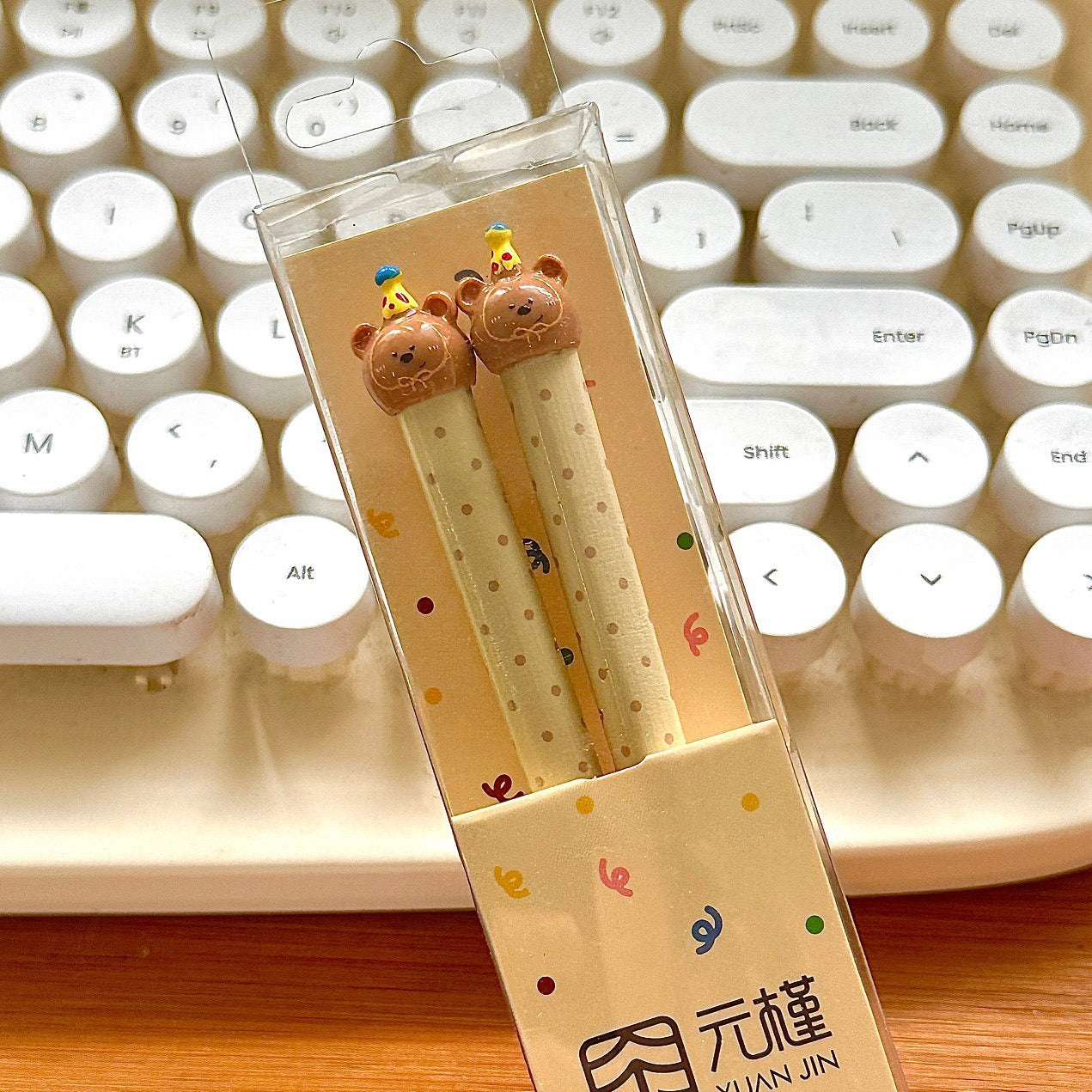 Cartoon Animal Bamboo Chopsticks (1 Pair)