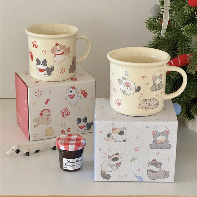 Adorable Pet-Themed Ceramic Mug