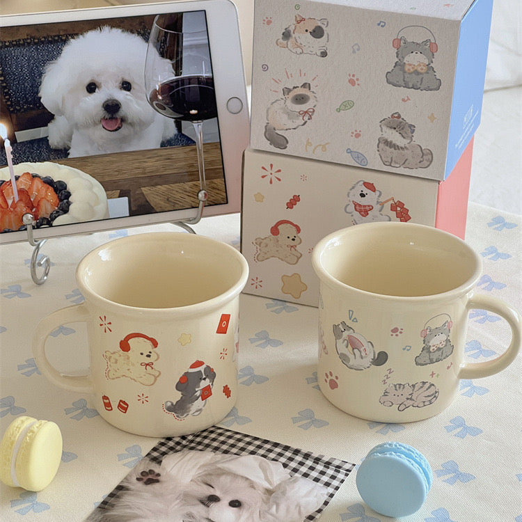 Adorable Pet-Themed Ceramic Mug