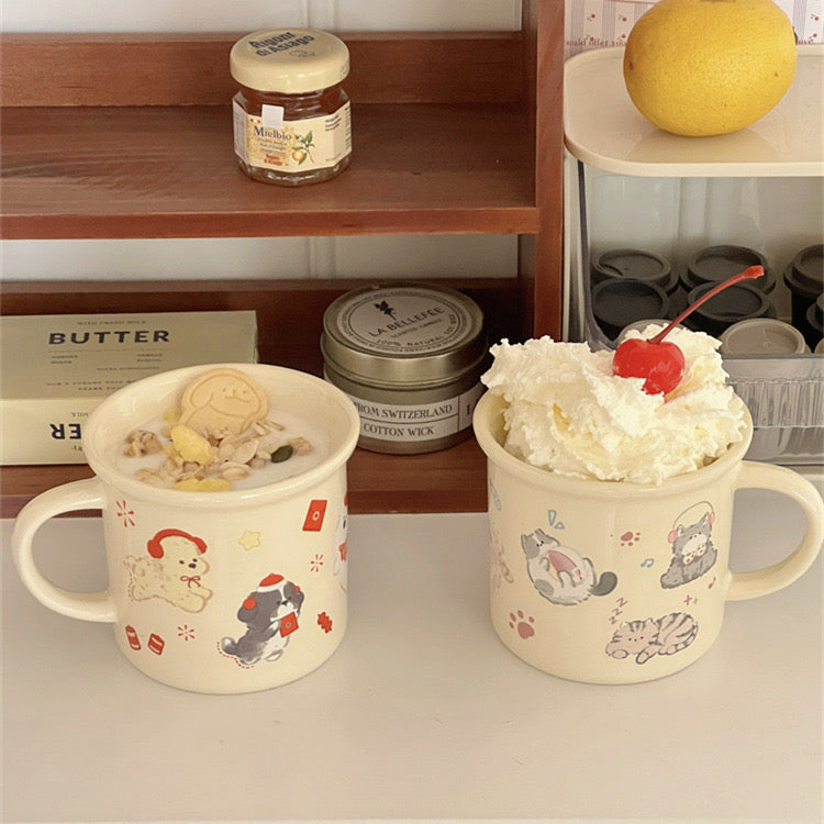 Adorable Pet-Themed Ceramic Mug