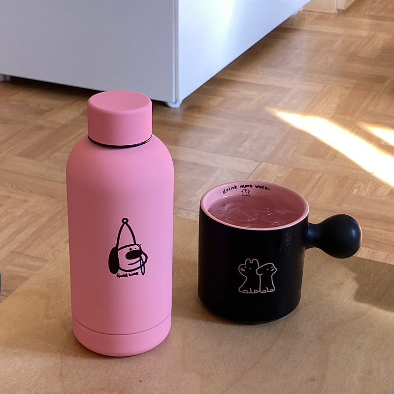 Runny Nose Puppy Insulated Steel Bottle
