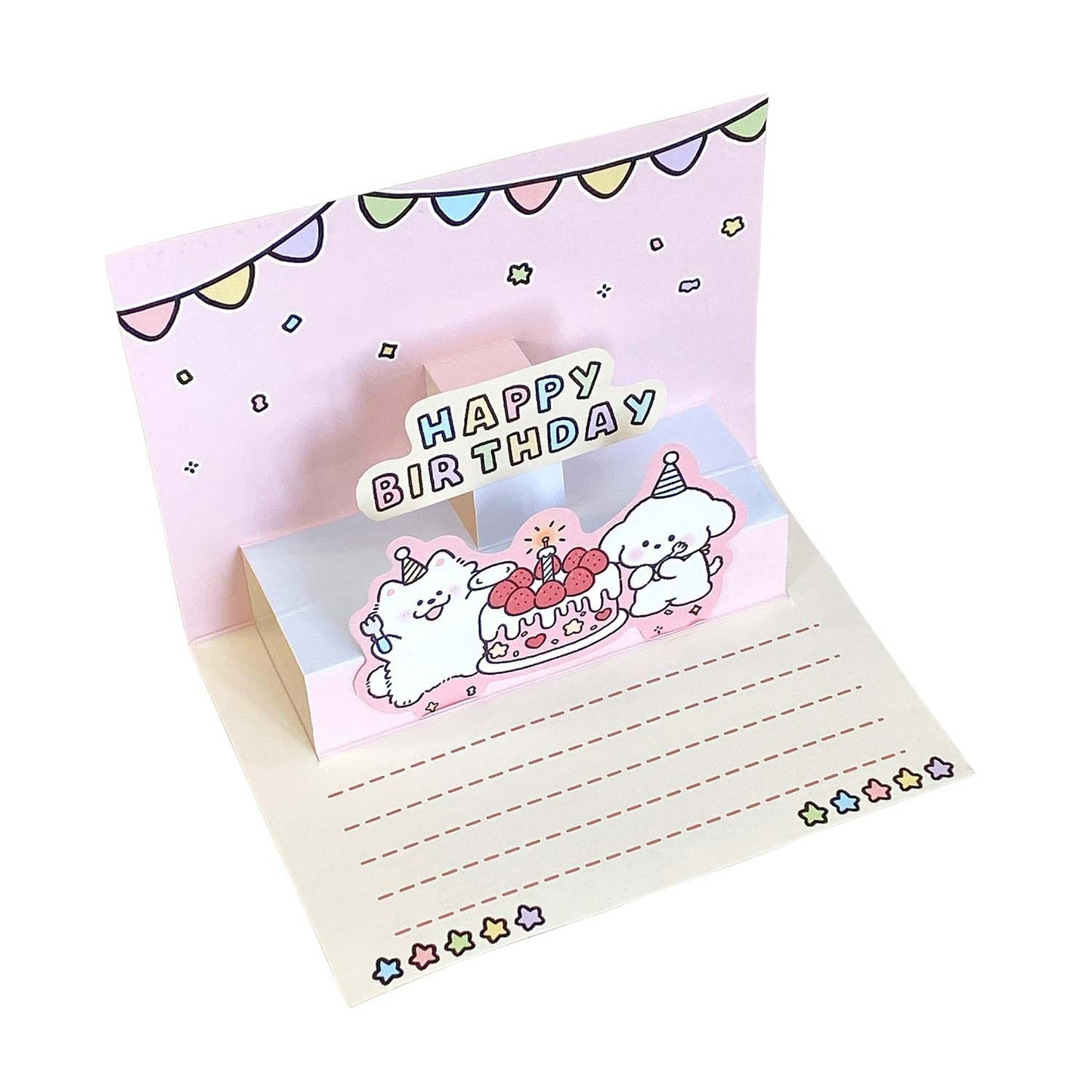Cute 3D Pop-Up Greeting Card