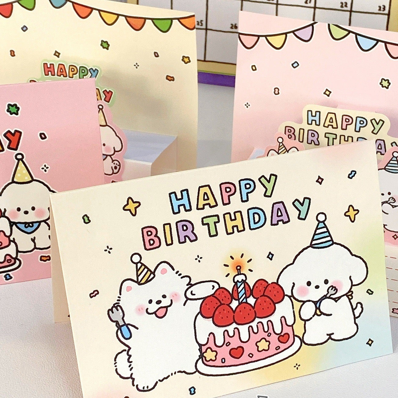 Cute 3D Pop-Up Greeting Card