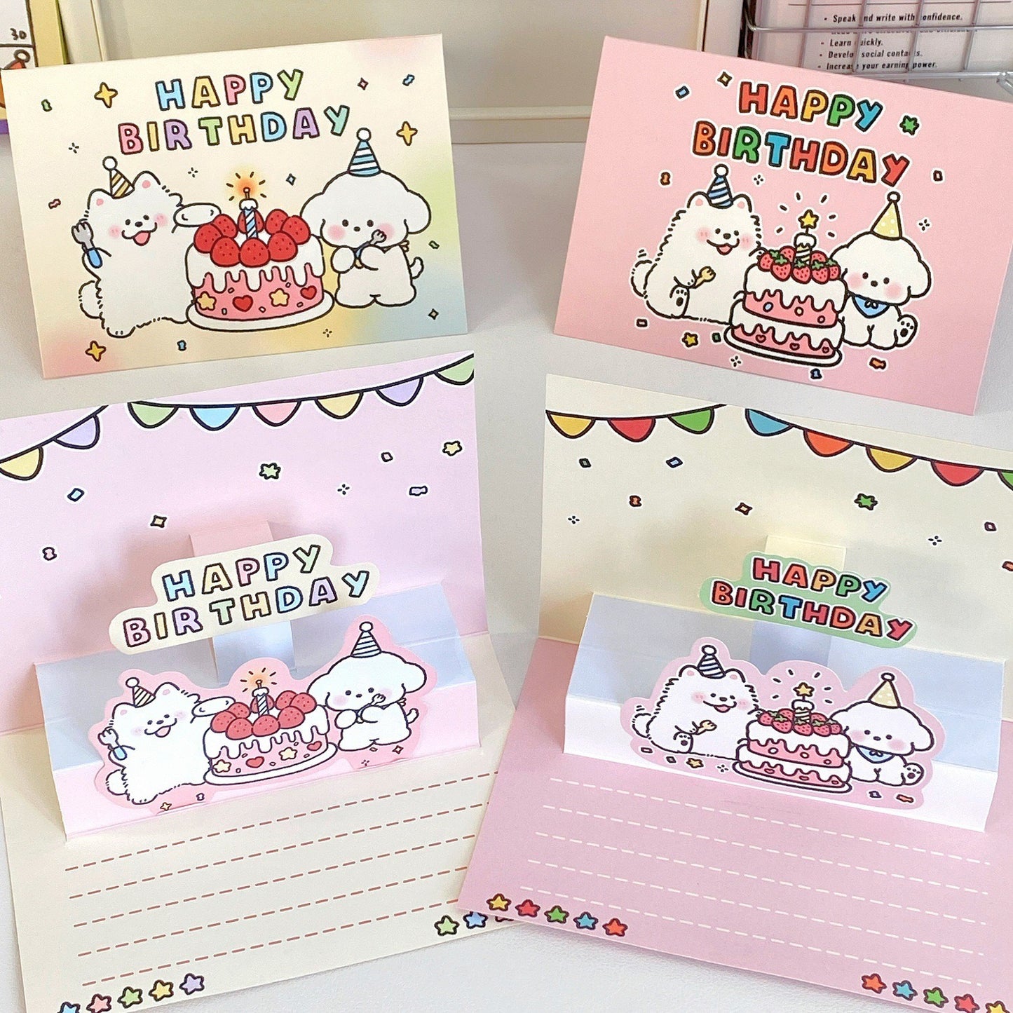 Cute 3D Pop-Up Greeting Card
