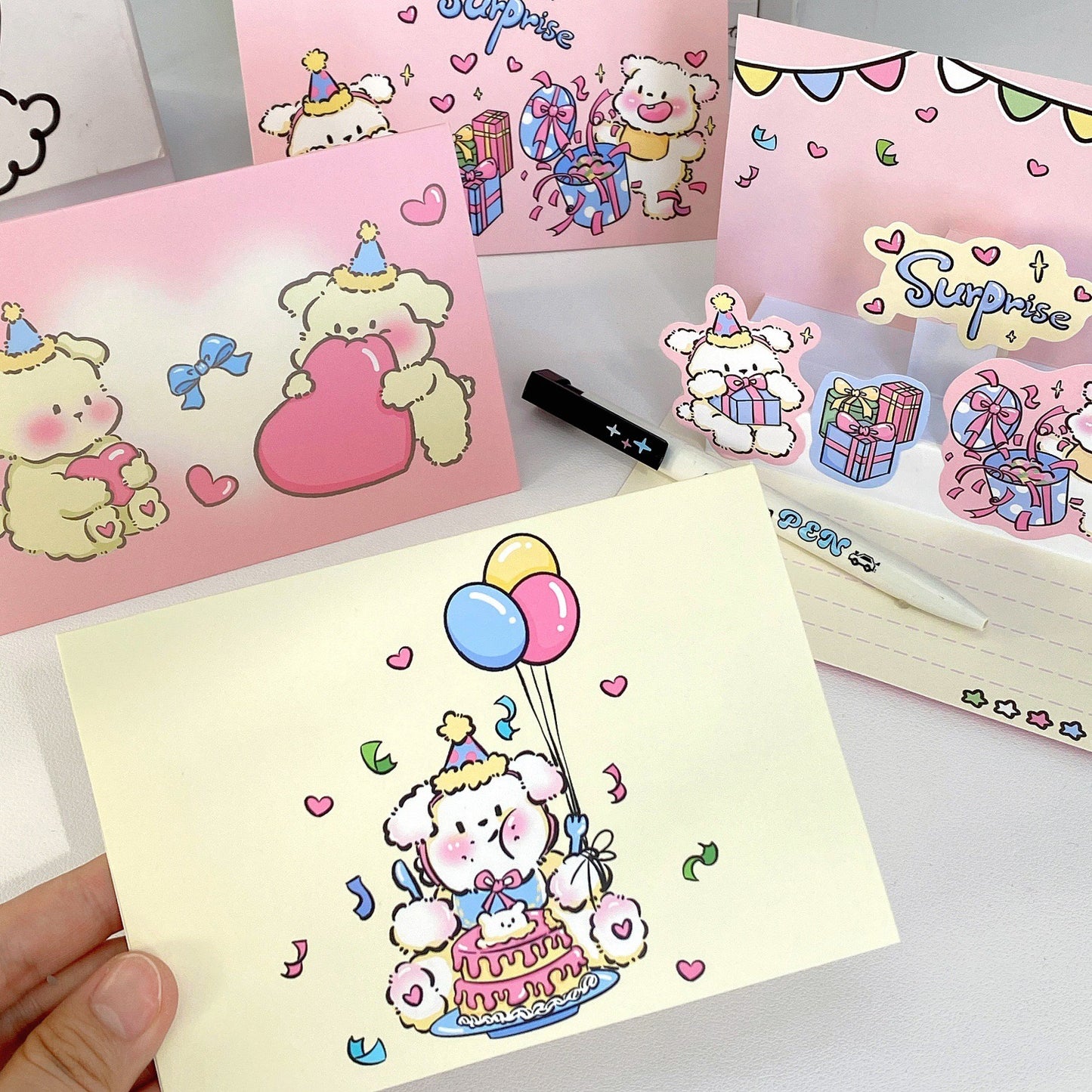 Cute 3D Pop-Up Greeting Card