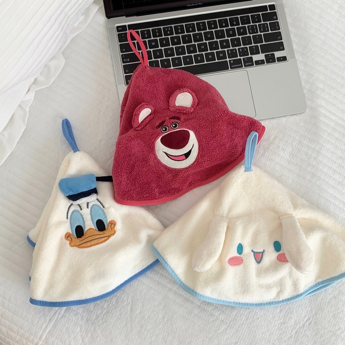 Adorable Character Hand Towels