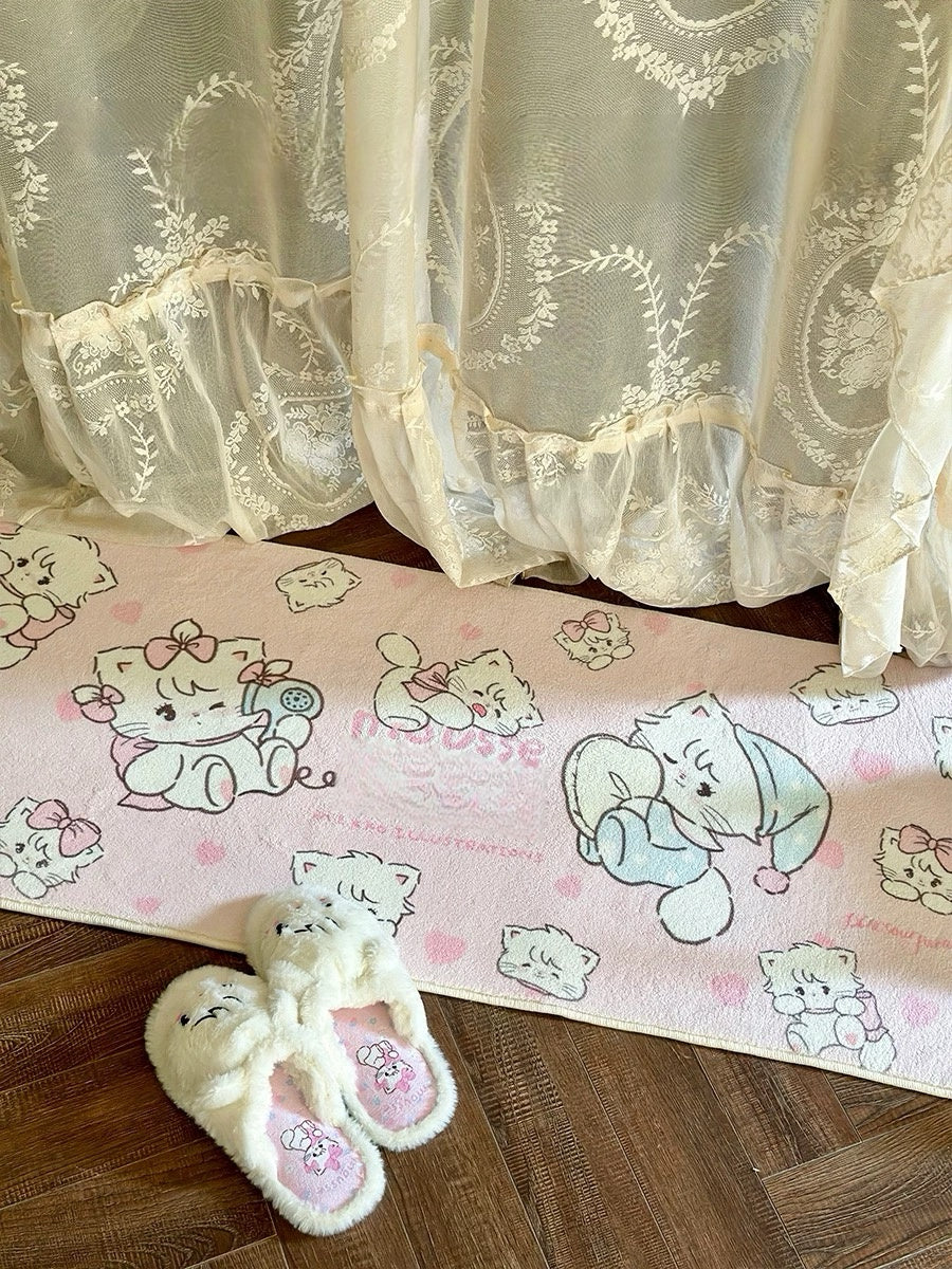 Mikko Collaboration Sweet Heart Bedside Rug - XL Size