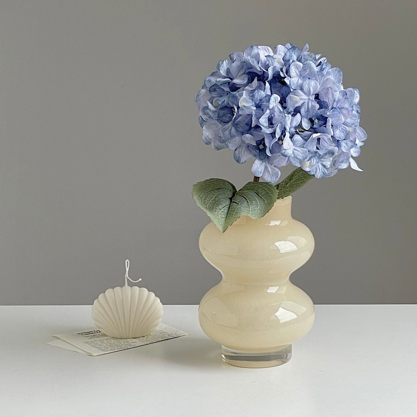 Modern Wavy Ceramic Vase