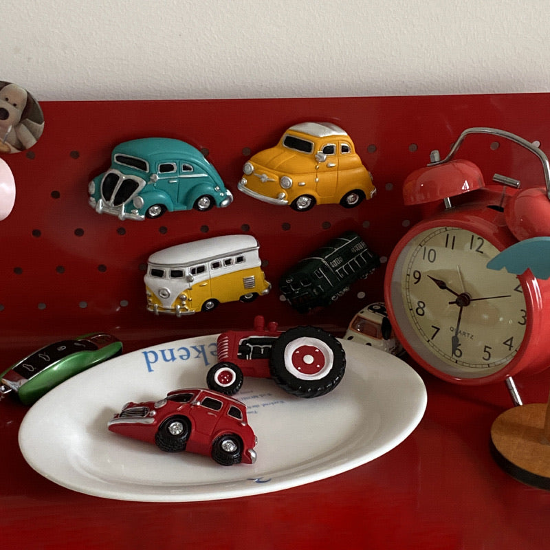 Retro Car Refrigerator Magnet