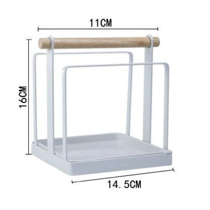 Minimalist Cutting Board Storage Rack