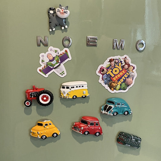 Retro Car Refrigerator Magnet