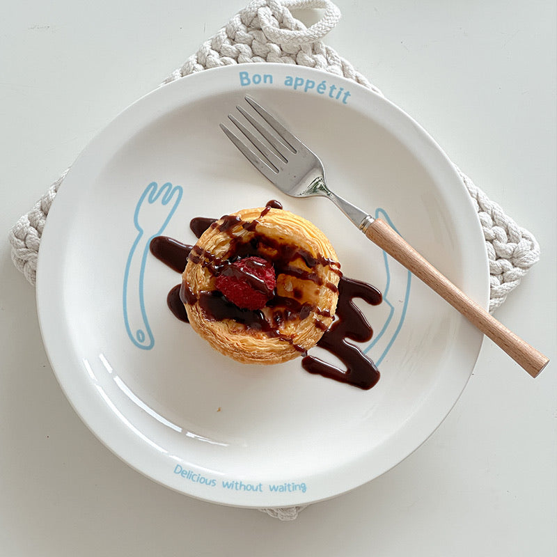 French Minimalist Tableware Plate